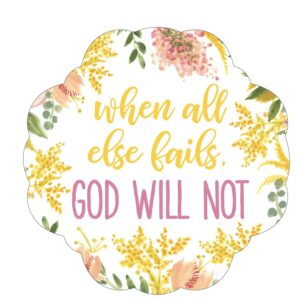 Mary Square Inspirational Decals