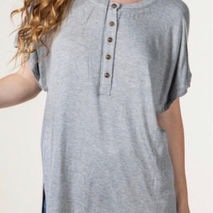 Basic Henley S/S Top