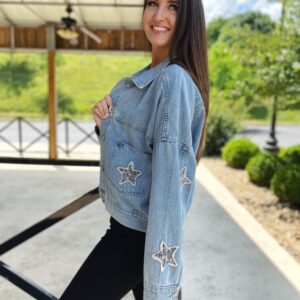 Veveret Star Denim Jacket