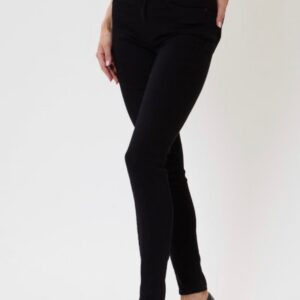 Kan Can Black Skinny Jeans – High Rise