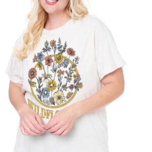 Plus – Wild Flower Tee