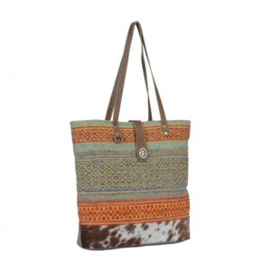 Myra Tangerine Tote Bag